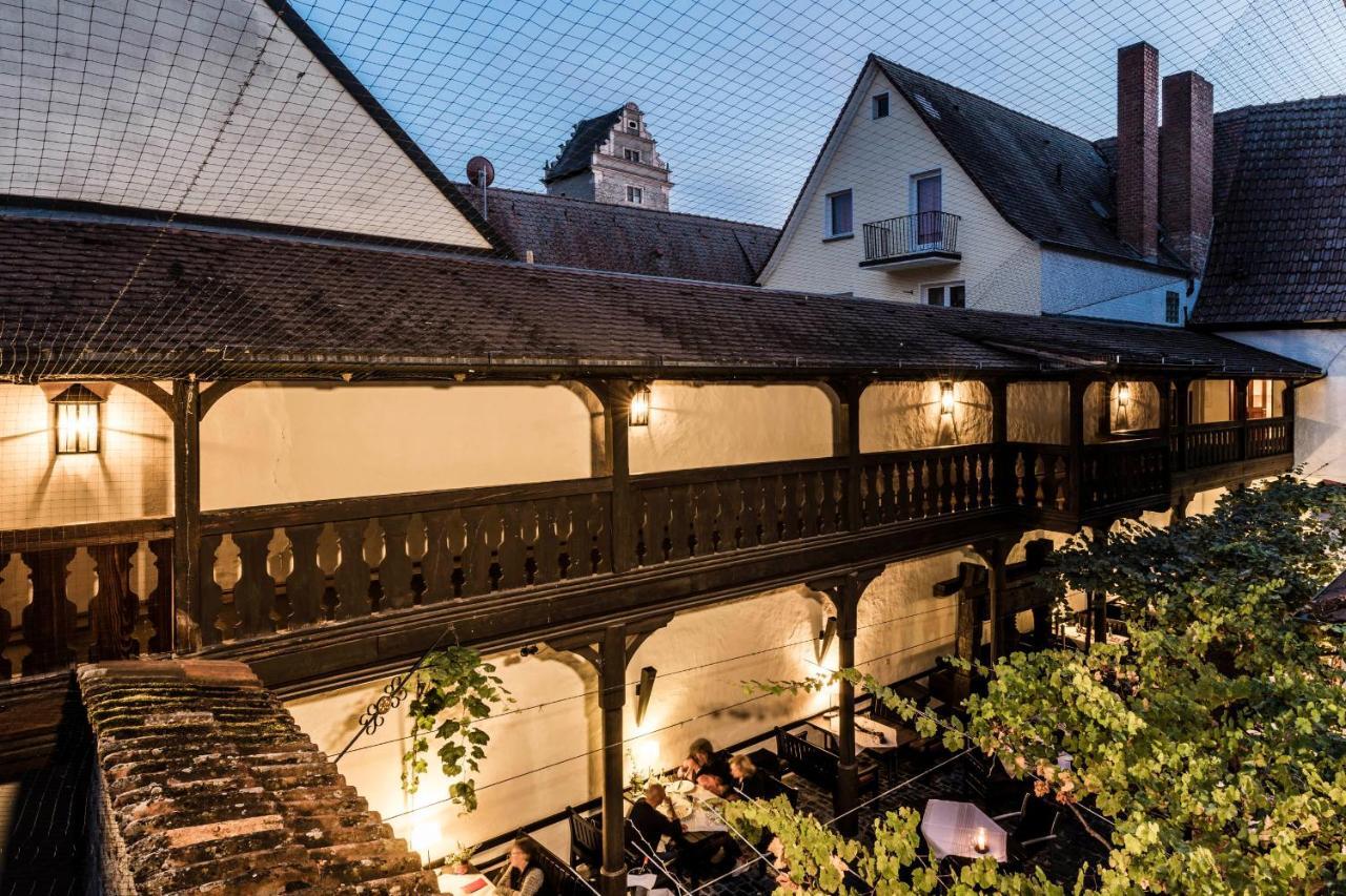 Romantik Hotel Zur Schwane Volkach Luaran gambar