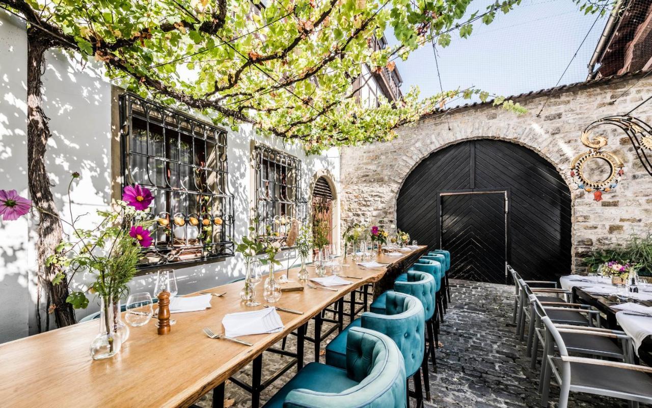 Romantik Hotel Zur Schwane Volkach Luaran gambar